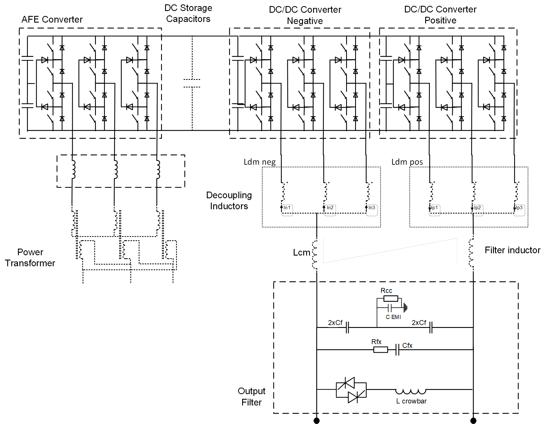 POPSB power converter schematic diagram